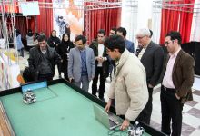 افتتاح نمایشگاه خلاقیت، معماری، مکانیک ورباتیک